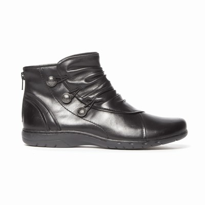 Botas Rockport Cobb Hill Penfield Mulher Pretas PT-60817